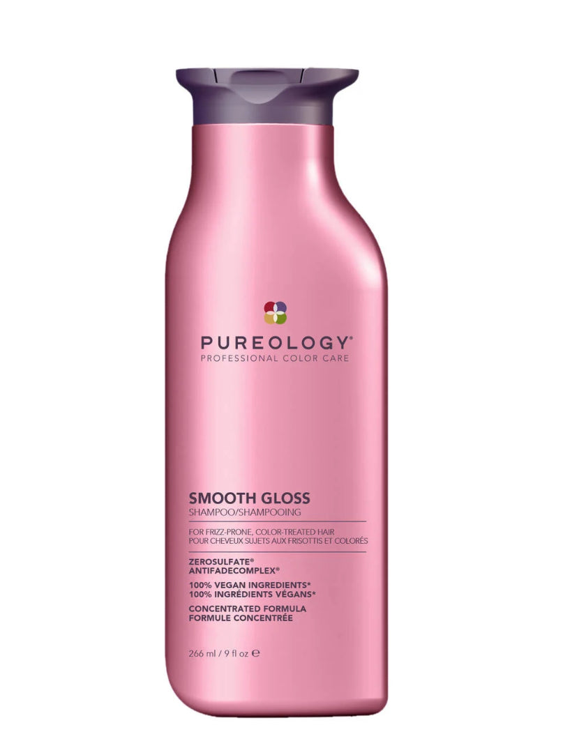 SMOOTH GLOSS SULFATE-FREE SHAMPOO FOR FRIZZY HAIR