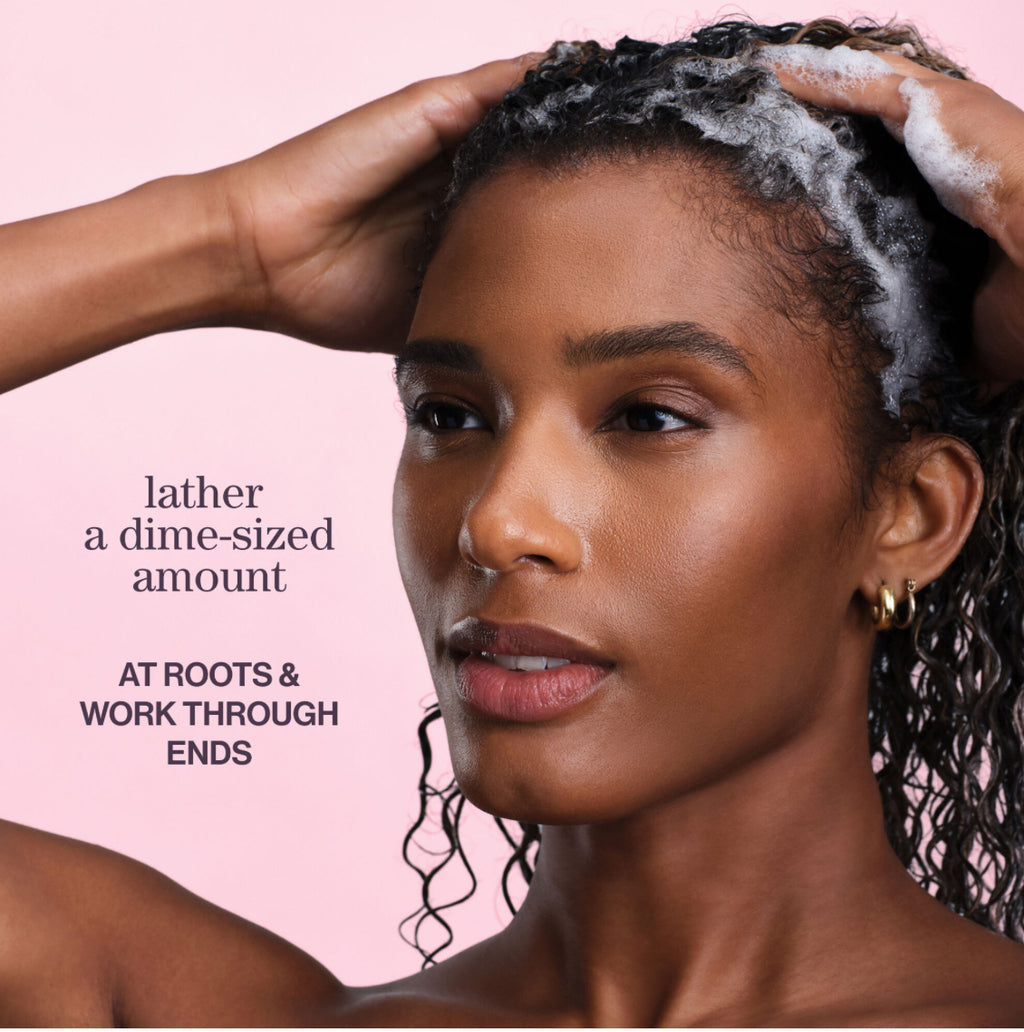 SMOOTH GLOSS SULFATE-FREE SHAMPOO FOR FRIZZY HAIR