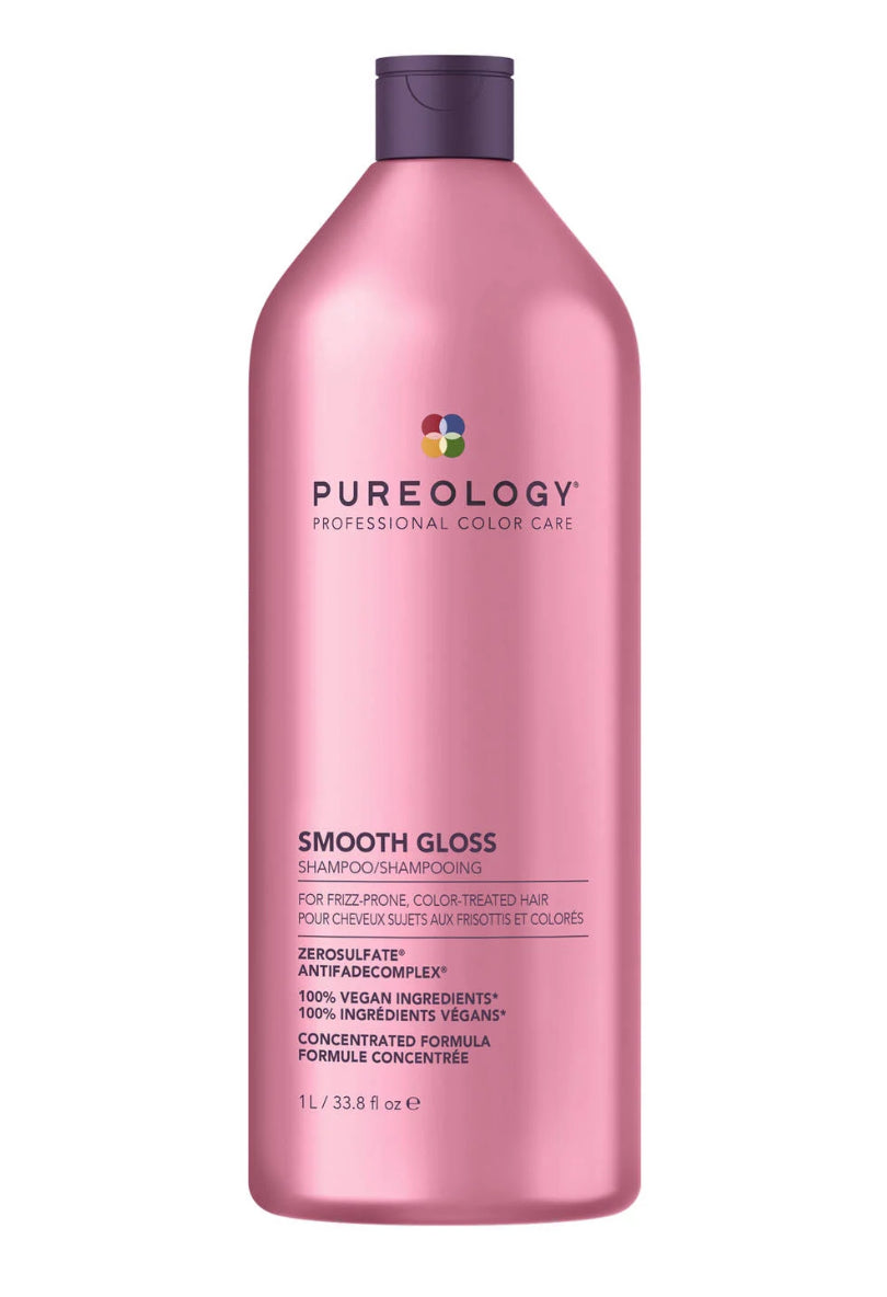 SMOOTH GLOSS SULFATE-FREE SHAMPOO FOR FRIZZY HAIR