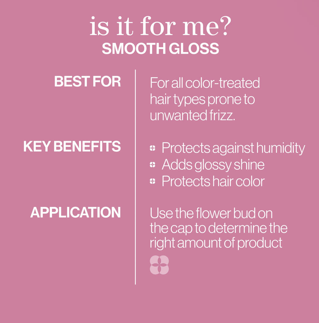 SMOOTH GLOSS TREATMENT MASK FOR FRIZZY HAIR