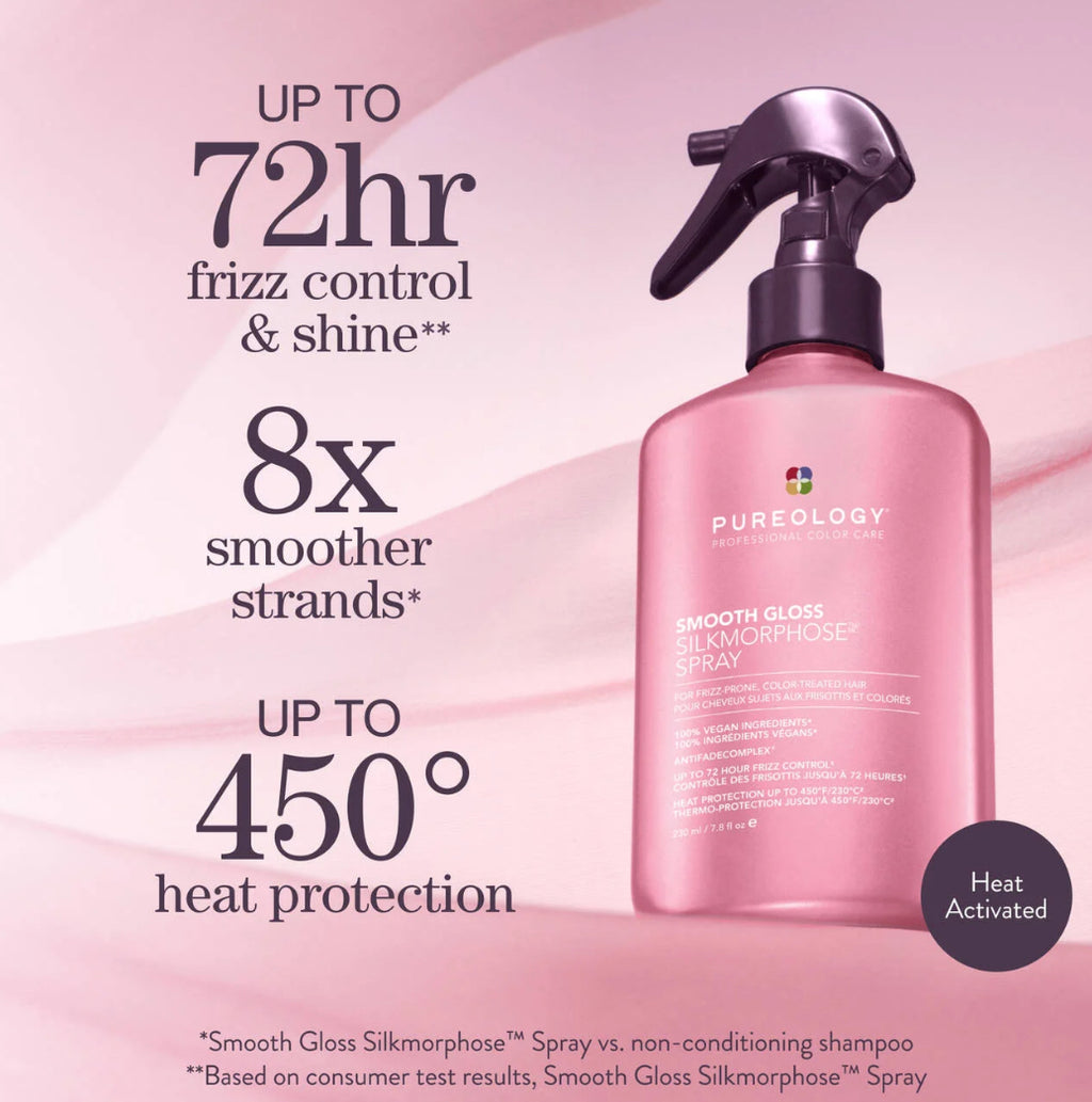 SMOOTH GLOSS SILKMORPHOSE™ SPRAY FOR FRIZZY HAIR