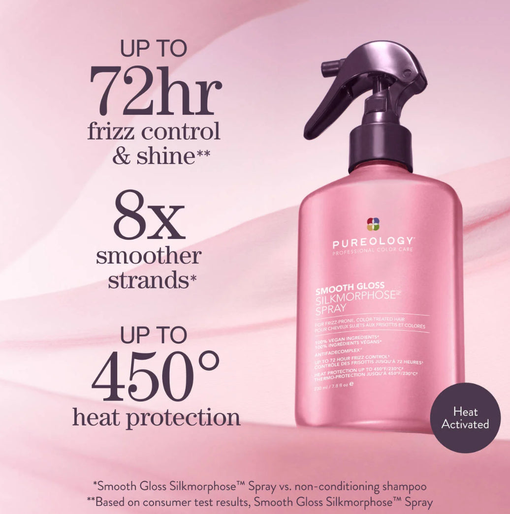 SMOOTH GLOSS SILKMORPHOSE™ SPRAY FOR FRIZZY HAIR