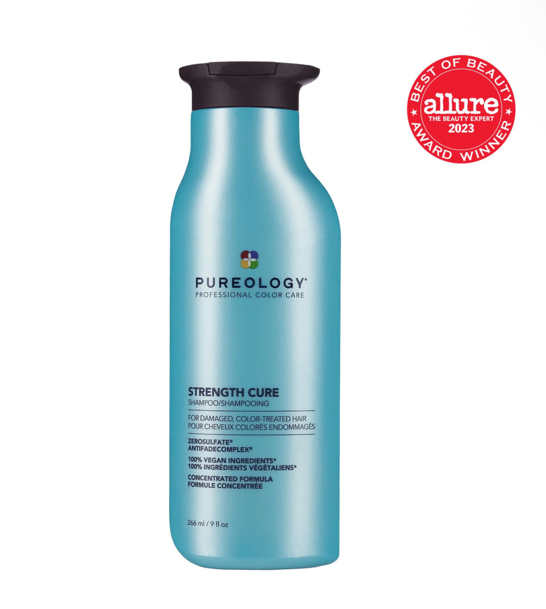 STRENGTH CURE SHAMPOO: SULFATE-FREE REPAIRING SHAMPOO FOR DAMAGED HAIR