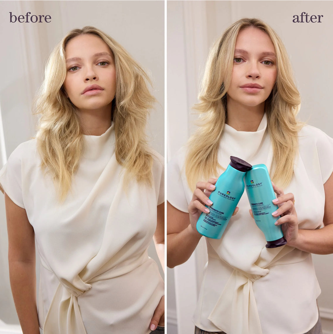 STRENGTH CURE SHAMPOO: SULFATE-FREE REPAIRING SHAMPOO FOR DAMAGED HAIR