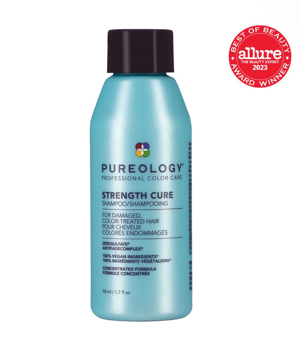 STRENGTH CURE SHAMPOO: SULFATE-FREE REPAIRING SHAMPOO FOR DAMAGED HAIR