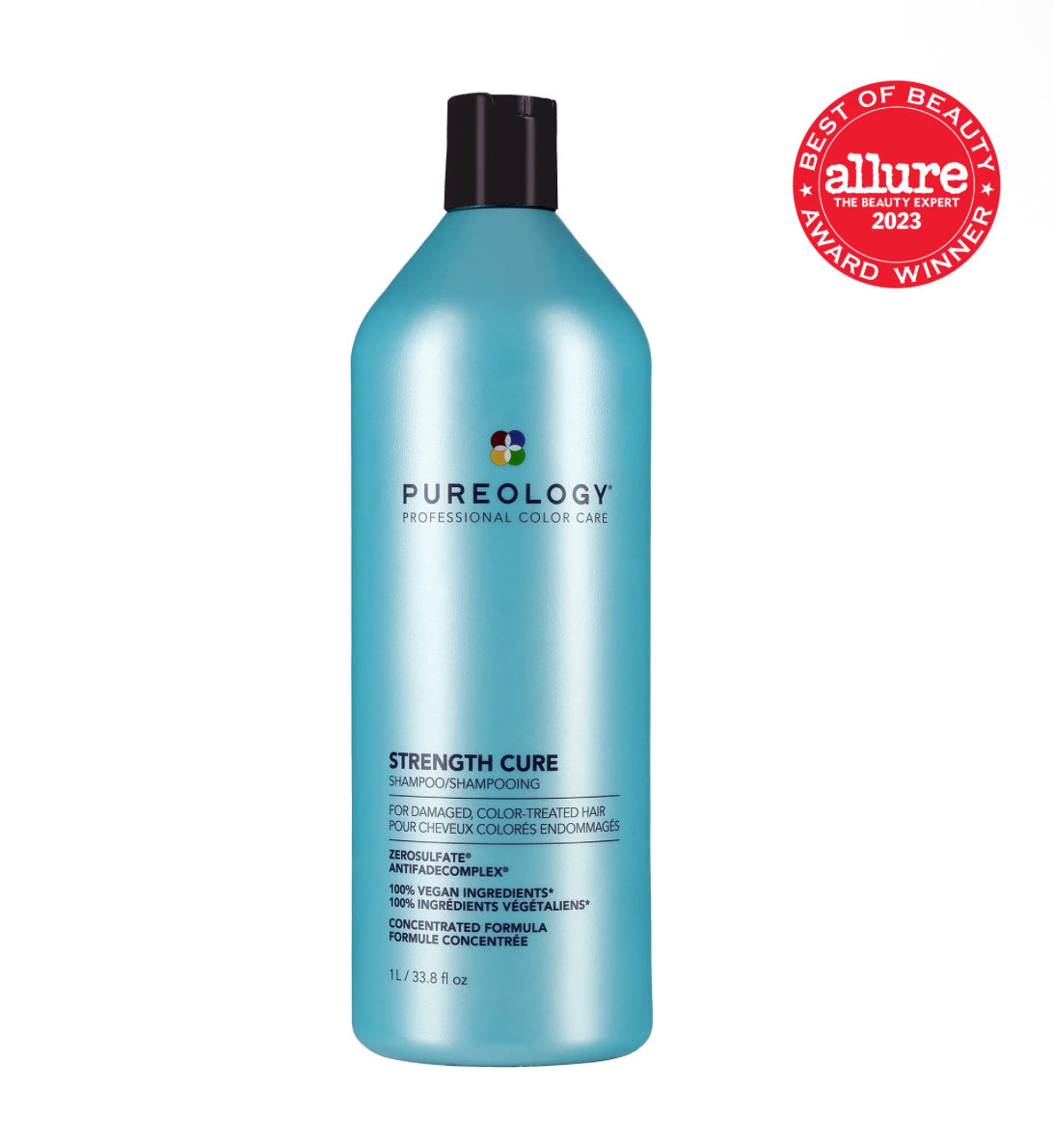 STRENGTH CURE SHAMPOO: SULFATE-FREE REPAIRING SHAMPOO FOR DAMAGED HAIR