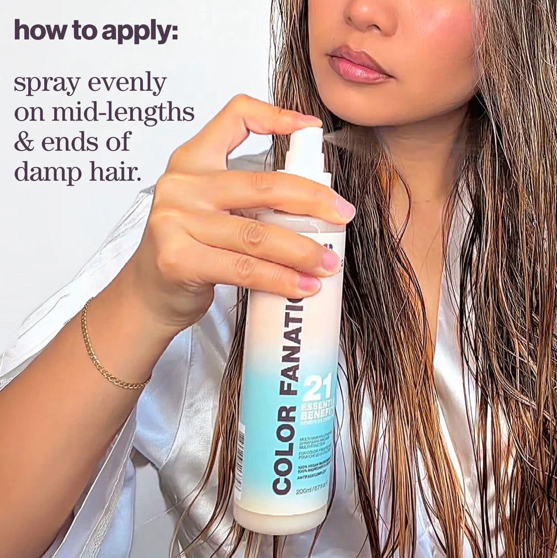 COLOR FANATIC MULTI-TASKING LEAVE-IN SPRAY: 21-BENEFIT HEAT PROTECTANT AND DETANGLER
