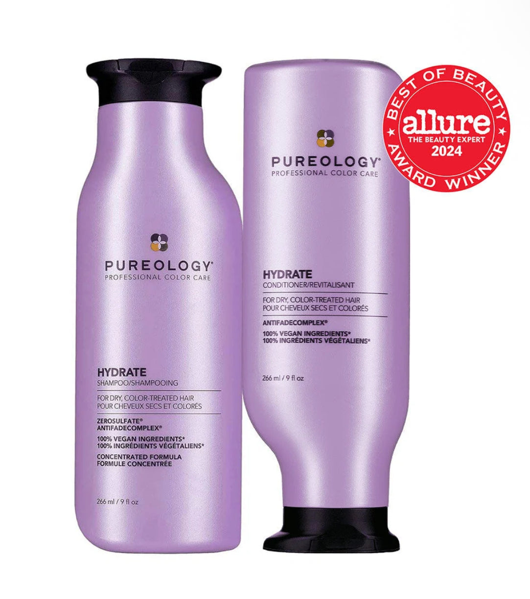 HYDRATE SHAMPOO & CONDITIONER: SULFATE-FREE SET FOR DEEP HYDRATION