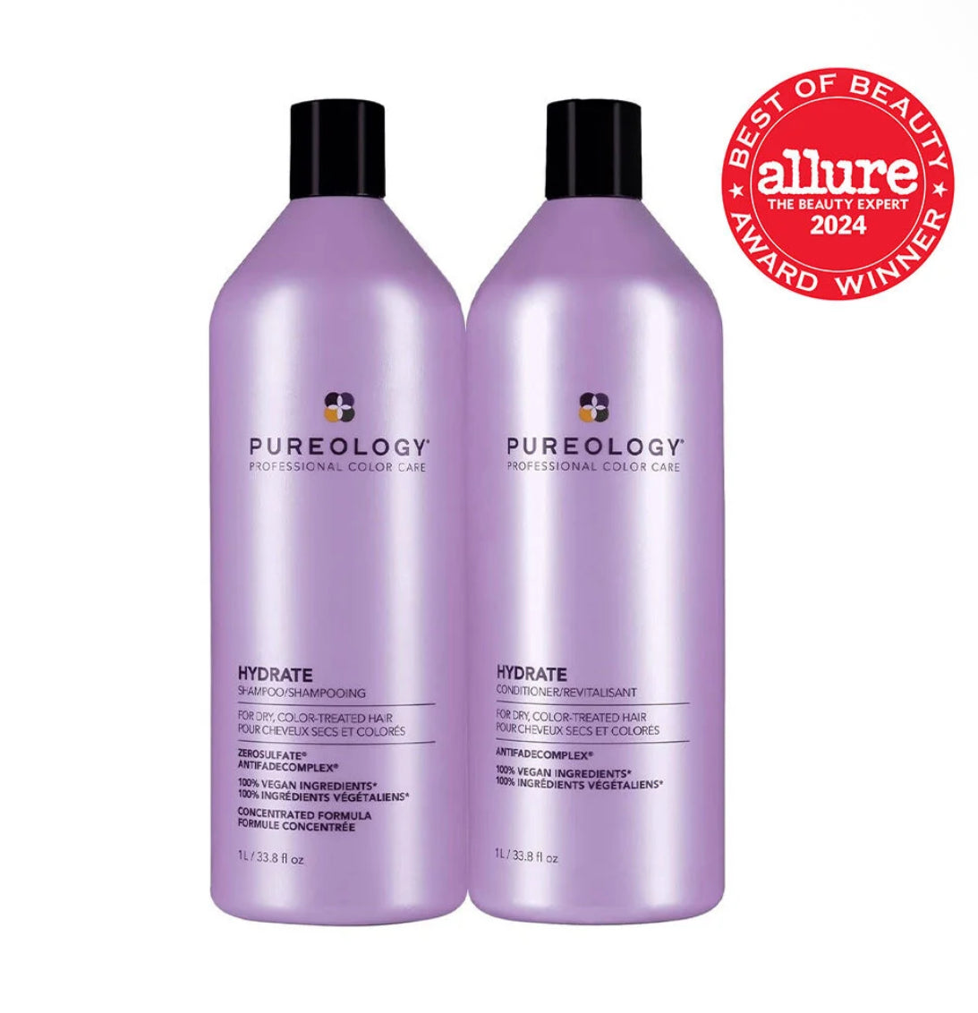 HYDRATE SHAMPOO & CONDITIONER: SULFATE-FREE SET FOR DEEP HYDRATION