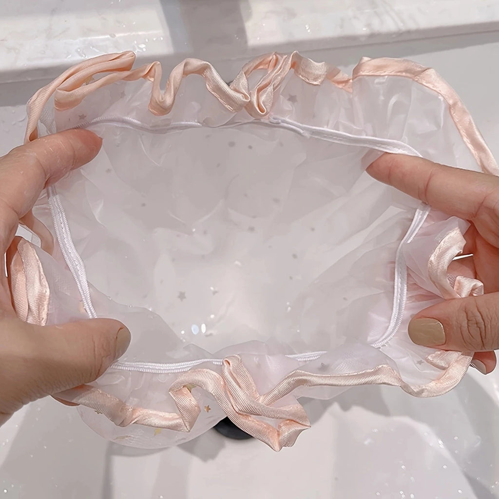 Silk Waterproof Shower Cap