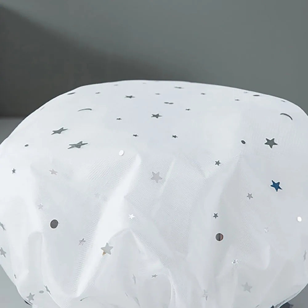 Silk Waterproof Shower Cap