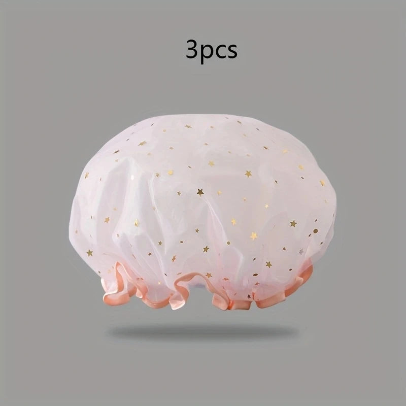 Silk Waterproof Shower Cap