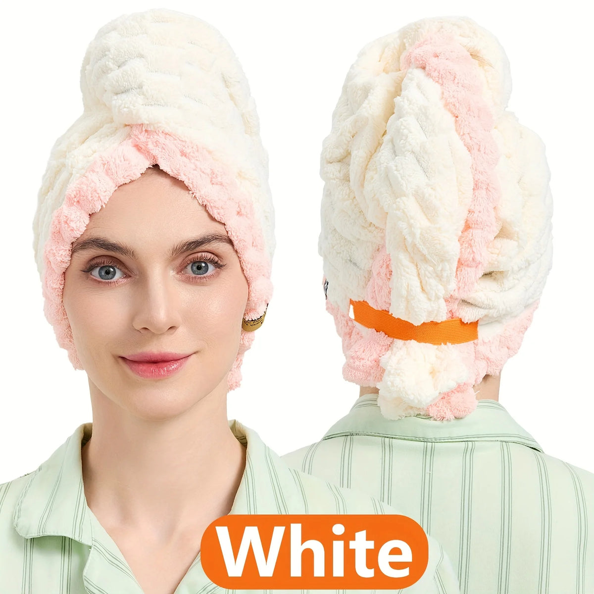Quick-Dry Microfiber Hair Towel