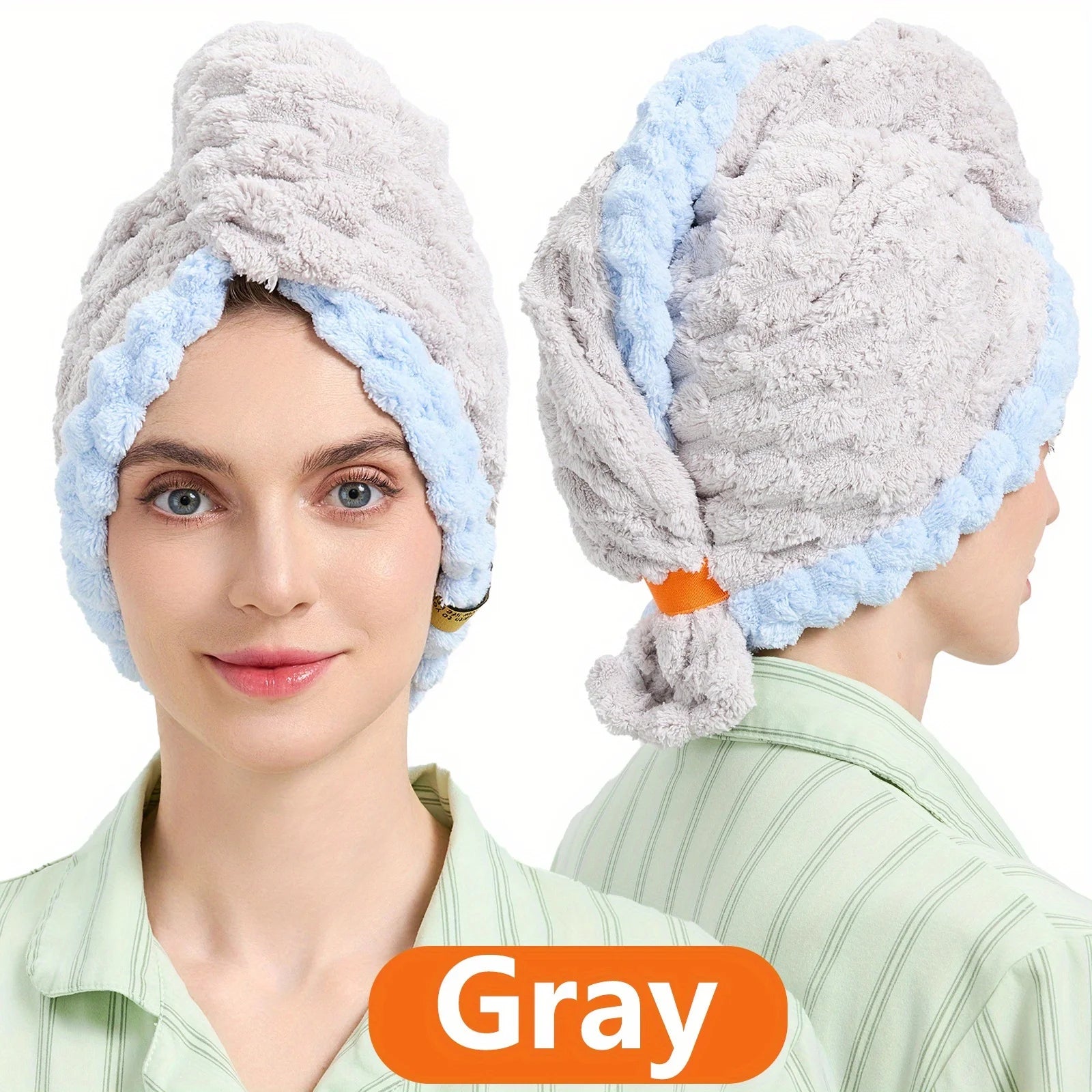 Quick-Dry Microfiber Hair Towel