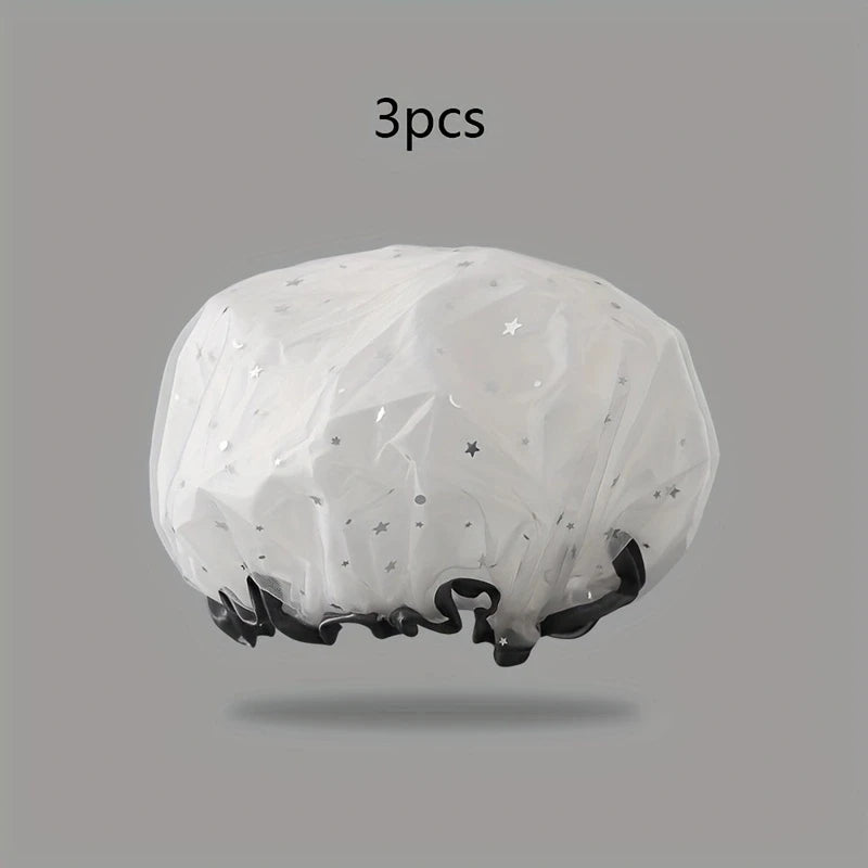 Silk Waterproof Shower Cap