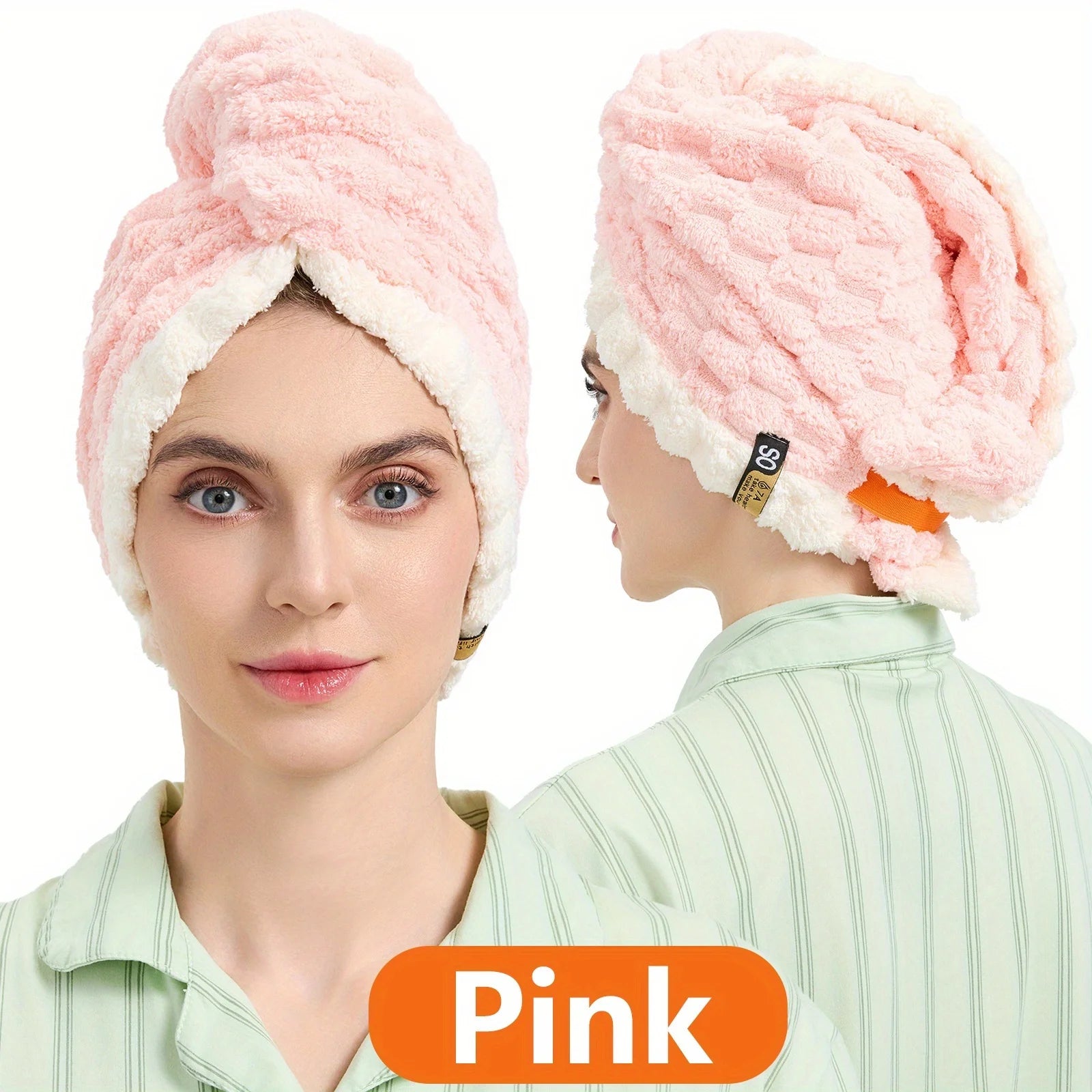 Quick-Dry Microfiber Hair Towel