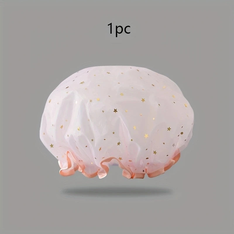 Silk Waterproof Shower Cap