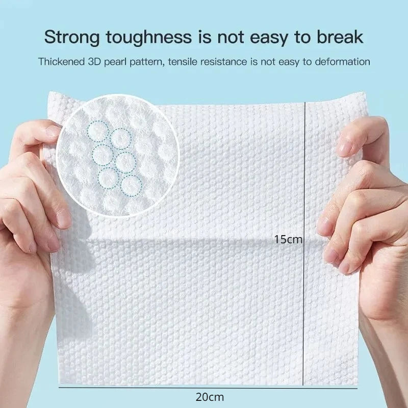 Soft Cotton Towel Disposable Face Towel Towels Bathroom Accessories Dry Rags for Washing and Drying Face Towels 50/100Pcs Home