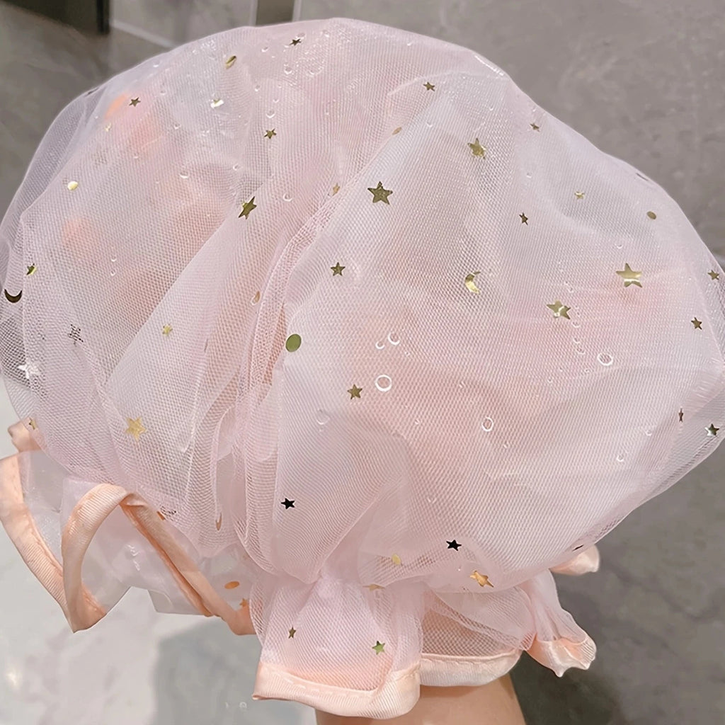 Silk Waterproof Shower Cap