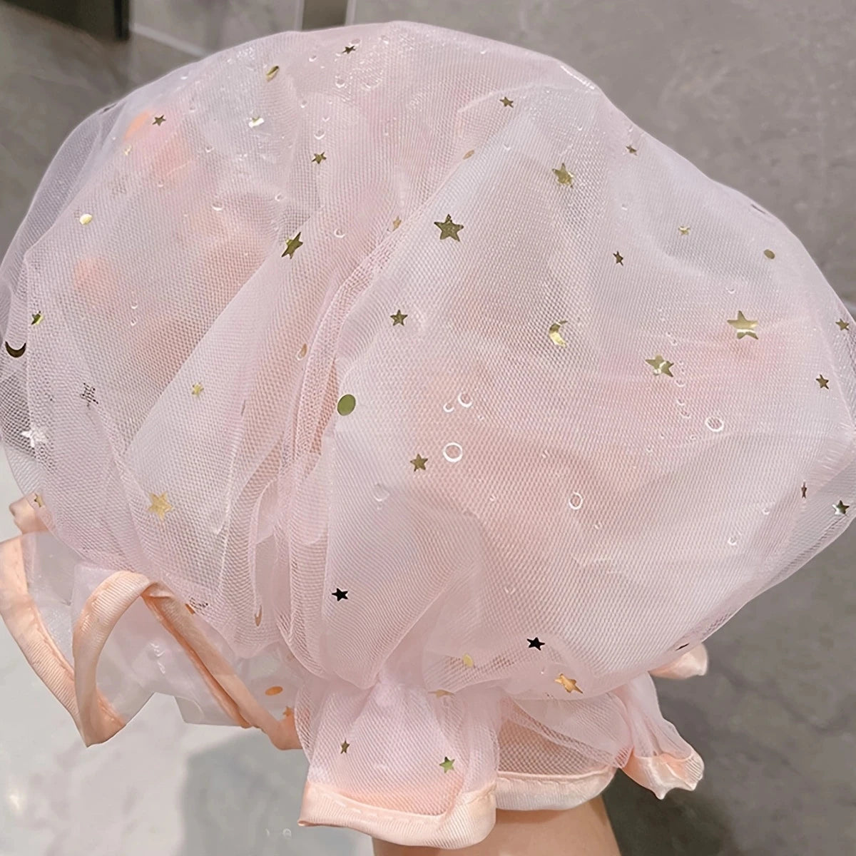 Silk Waterproof Shower Cap